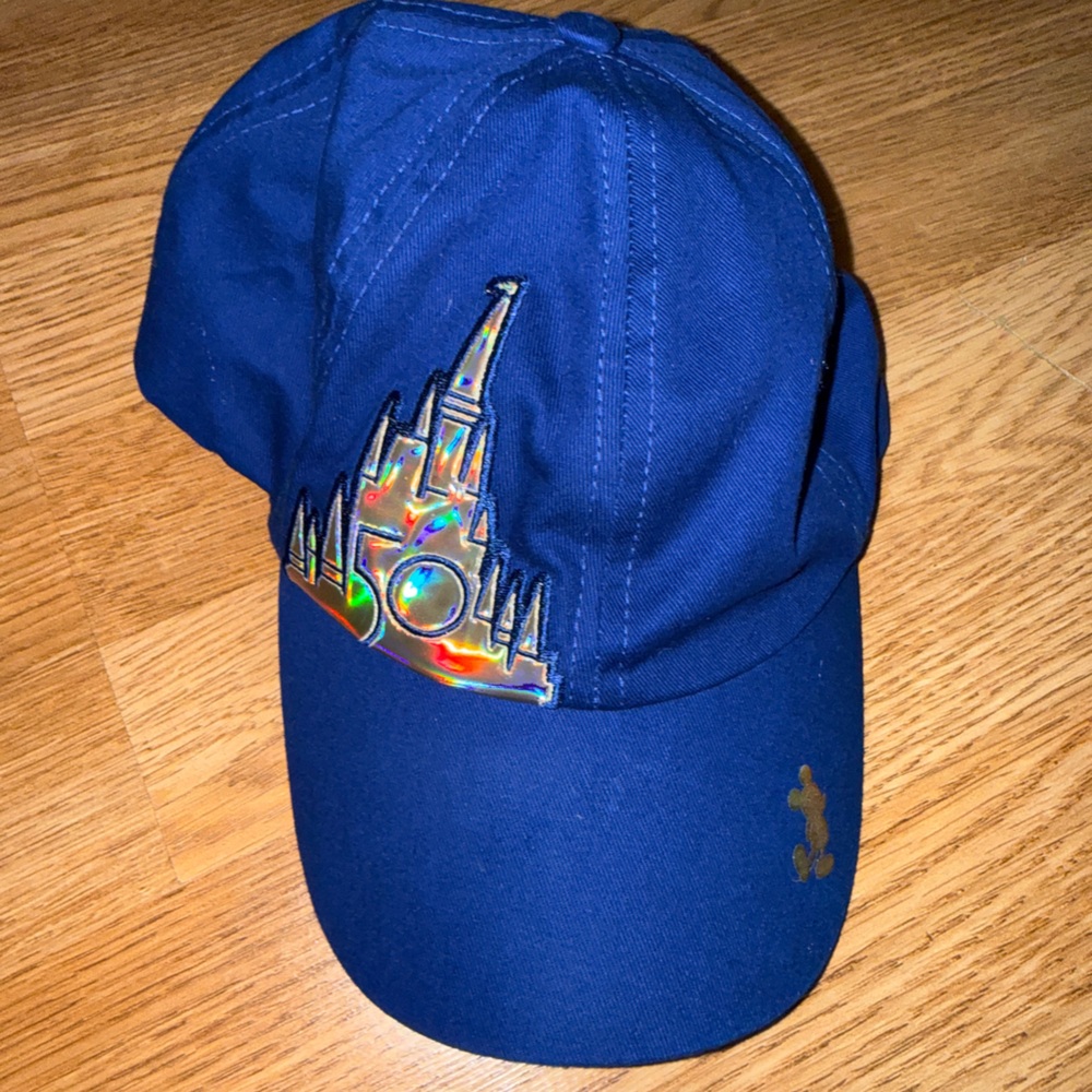 Disney 50th celebration adult hat